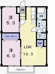 ドミール・マインの物件間取画像